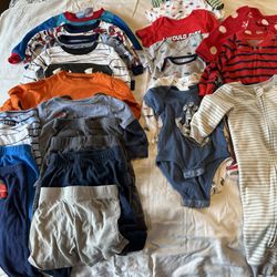 Baby Boy 12 Months Clothing Lot - Perfect Condition