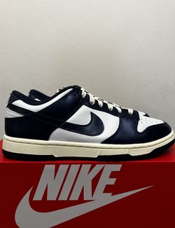 Nike Dunk Low Premium Midnight Navy Women’s 10, 8/Men’s 8.5, 6.5