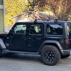 Jeep Wrangler Roof Rack Cross Bars