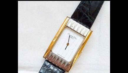 Christian Dior Ladies Black Quartz Analog Watch Japan Used