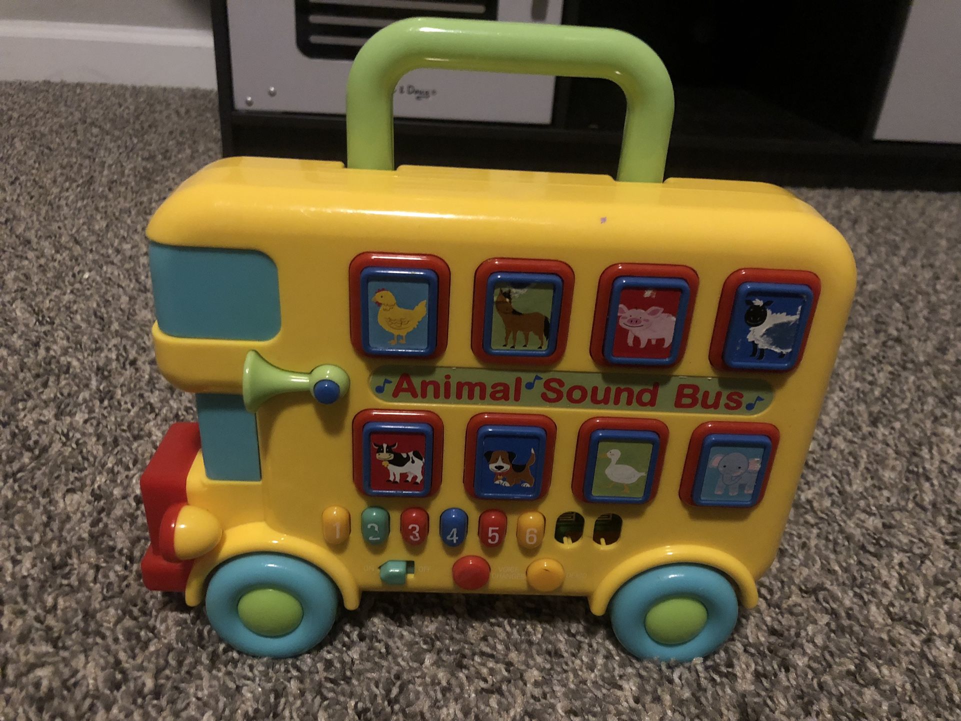 Educational Bus Animals Sounds