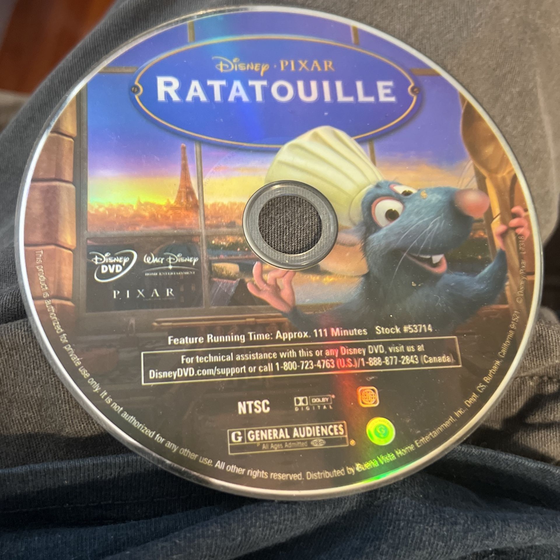Bee Movie, Balto 2, Ratatouille, Pixar short Films