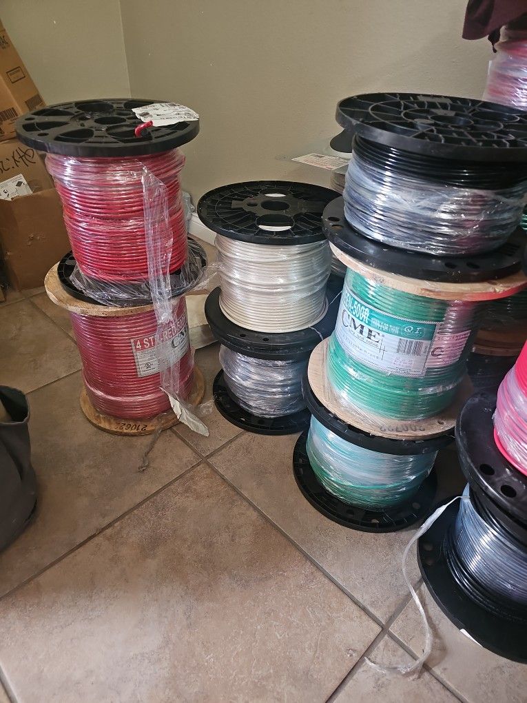 New 500ft Rolls Wire...