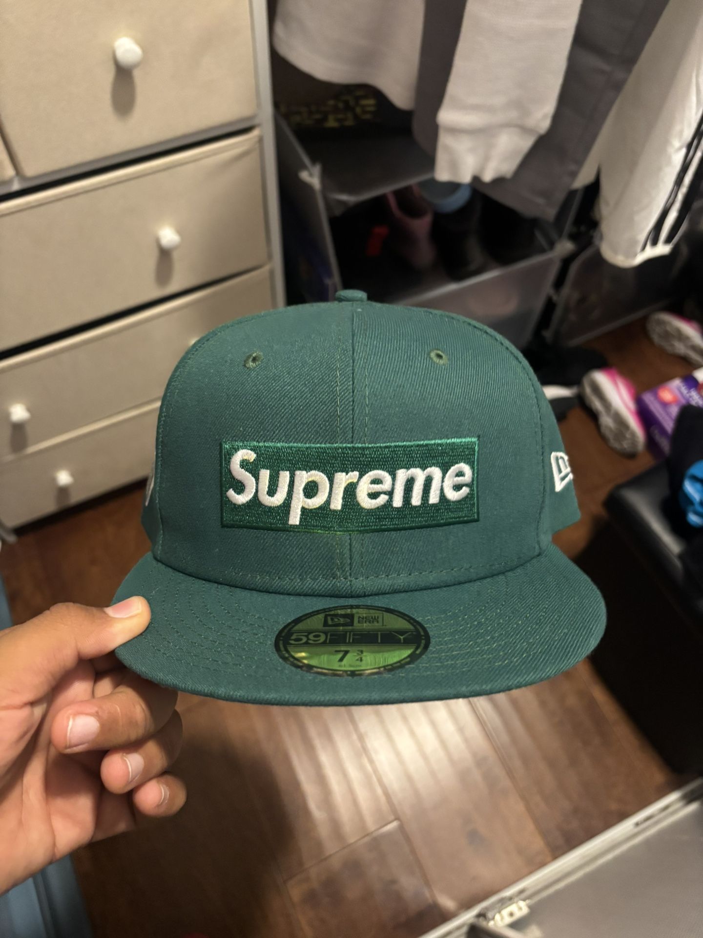Supreme Money Box Logo New Era