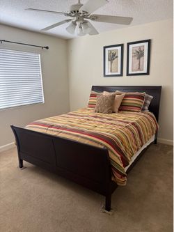 Queen bed frame