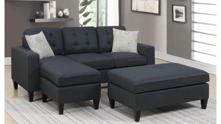 Reversible Sectional /2 accent pillows on Sale 🍁