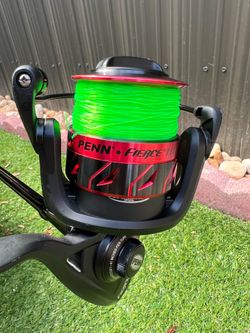 Penn Fierce lll 6000 8’0 Penn Fierce lV Surff Spinning Rod Combo