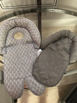 Baby car seat head support