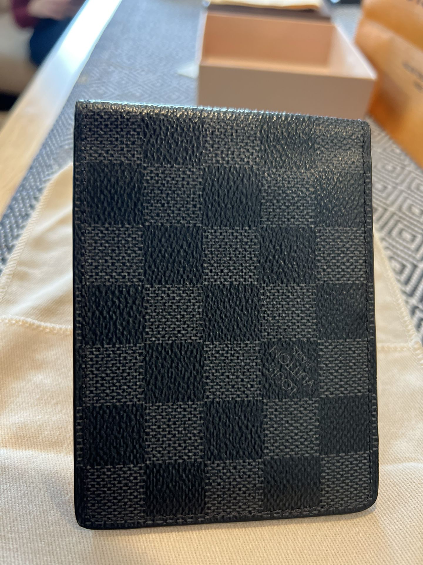 Louis Vuitton - Slender Wallet - Damier Graphite Canvas - Pre Loved