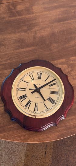 Vintage Verichon quartz wall clock