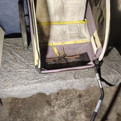 Child's Pull Behind Bike Rider