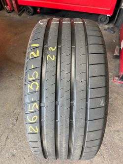 21” tire bridgestone 265/35/21 with free installation $100