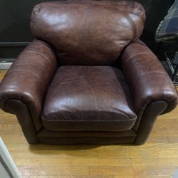 Rustic Brown Sofa Chair 