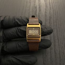 RARE Vintage Timex Bar Button LCD Timex Watch