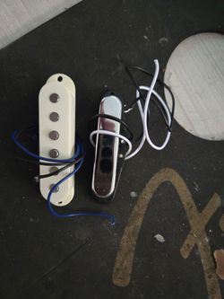 Fender Squier Paranormal Custom Stratocaster Guitar Pickups Alnico Tele Neck & Strat Middle Set