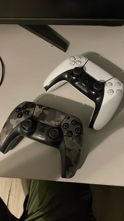 Two PS5 DualSense Controllers