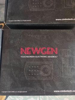 NewGen Touchscreen Electronic Deadbolts