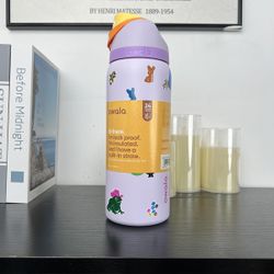 owala 24oz/32oz Straw Insulated Water Bottle Double-Layer Stainless Steel Vacuum Thermal Mug For Sport And Travel