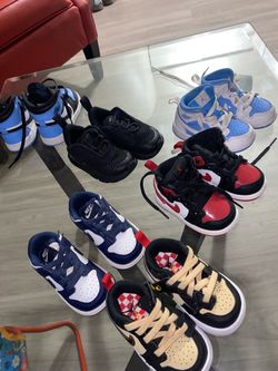 Toddler Nike & Jordan Sneakers Lot of 6