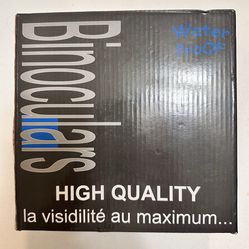 High Quality Water Proof Binoculars 20x50 with case and lens covers