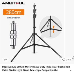 AMBITFUL light stand AL-280.    $45