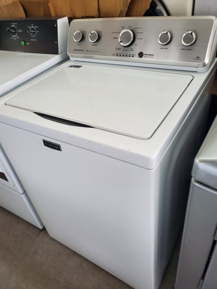 MAYTAG WASHER WITH WARRANTY