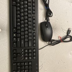 Keyboard and mouse