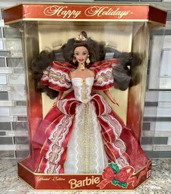 1997 Rare Misprint Holiday Barbie