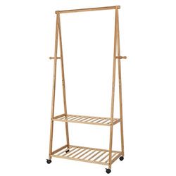 Bamboo Garment Coat Rack - NEW in Box