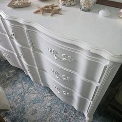 Antique White Dresser