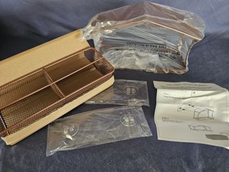 NEW Window Bird Feeder – Metal Mesh Tray, Peaked Roof, Copper Finish