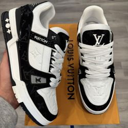 Louis Vuitton LV Trainers White & Black Sneaker