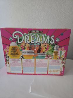 Rare, Sol de Janeiro 4 pc Carnaval gift set with discontinued Coco Cabana cream, New In box