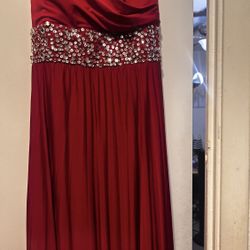 Red Party Dress. M