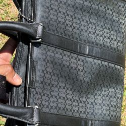 Coach brief case bag