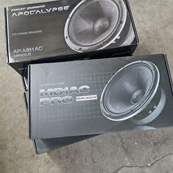 Deafbonce 8in speakers 81ac n 81acpro
