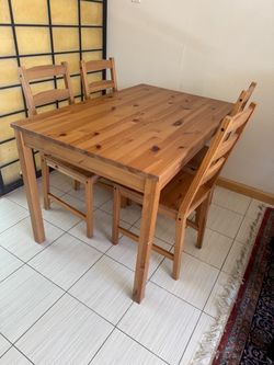 Wooden Dining set