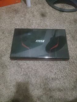 MSI Profesional Gaming Laptop.