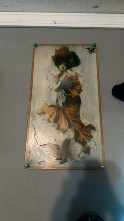 Antique  Anheuser-Busch tin sign