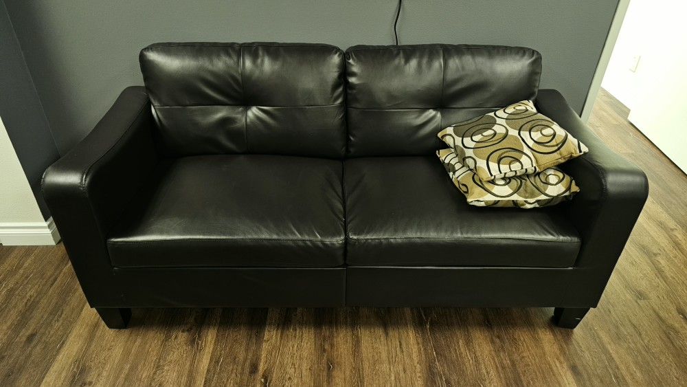 Leather Couch Like New