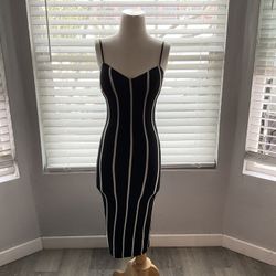 Stripe Maxi Dress