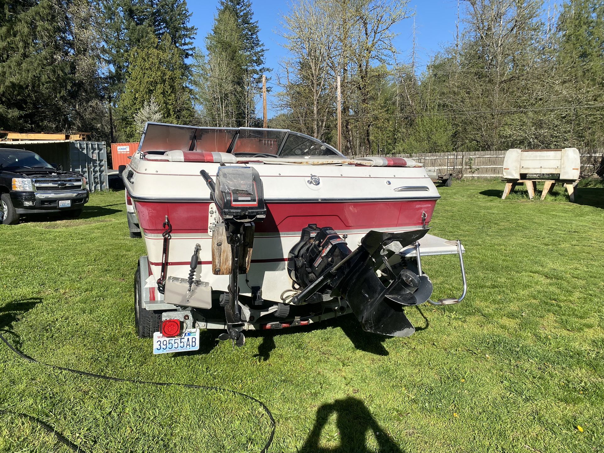 1988 18’ Campion Super V Fish And Sport Boat