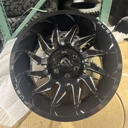 NEW 20” FUEL SABER WHEELS FOR SILVERADO SIERRA GMC TUNDRA NISSAN