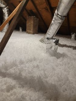 Blown Insulation And Radiant Barrier