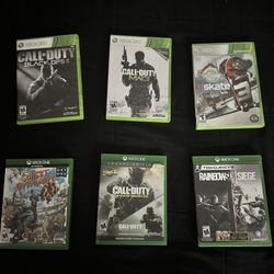 Xbox one and Xbox 360 games