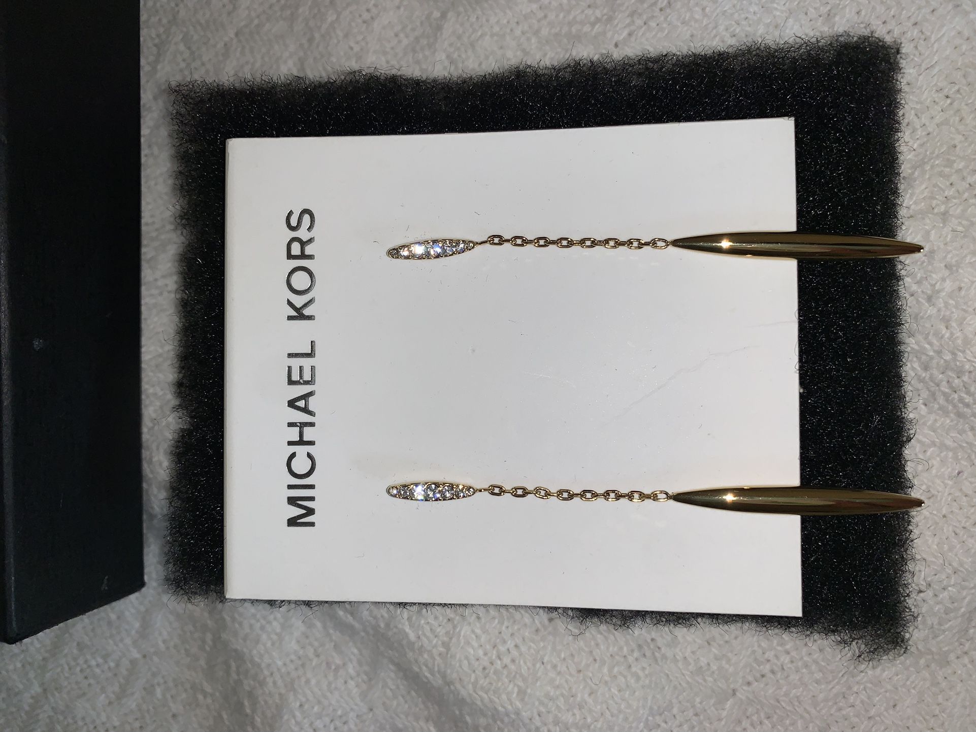 Michael Kors  Necklace & Diamond Drop Earrings 