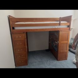 Bunk Bed With Stairs Included  , complete 