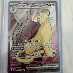 Team Rocket Persian Ex 