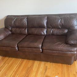 Leather Sofa,Chair & Ottoman 