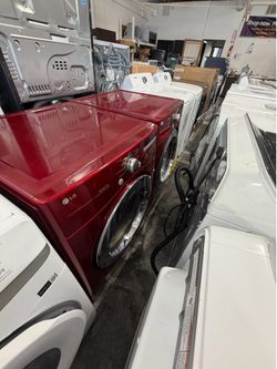 LG washer and dryer set (GAS)